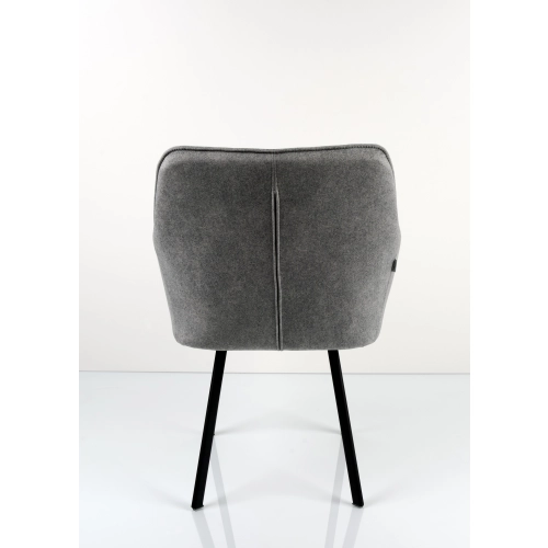 Krzesło DELUXE KR-165 Tkanina STRONG 14 Noga Metalowa