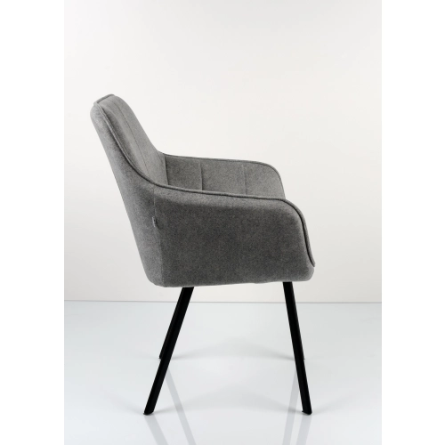 Krzesło DELUXE KR-165 Tkanina STRONG 14 Noga Metalowa