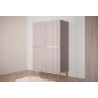 Kredens Szafka Nicole 100 cm - antyczny róż / złote nóżki