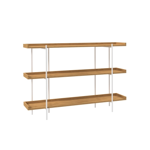 KONSOLA Z DREWNA LITEGO DĄB OLCHA JESION SKD-345