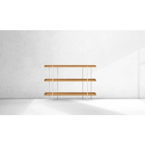 KONSOLA Z DREWNA LITEGO DĄB OLCHA JESION SKD-345