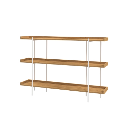 KONSOLA Z DREWNA LITEGO DĄB OLCHA JESION SKD-345