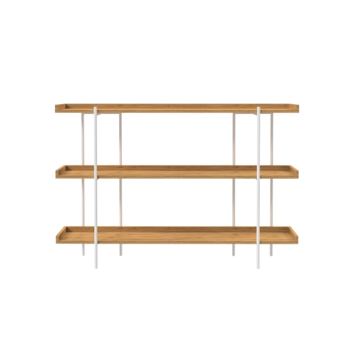 KONSOLA Z DREWNA LITEGO DĄB OLCHA JESION SKD-345