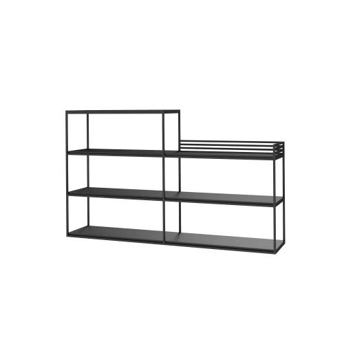 KONSOLA - REGAŁ CZARNY  SKD-362