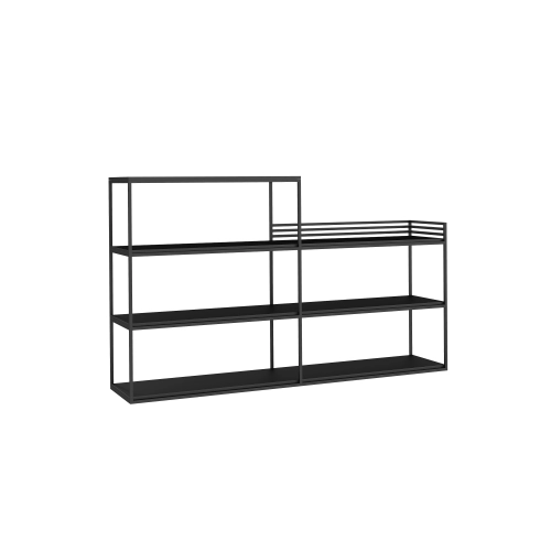 KONSOLA - REGAŁ CZARNY  SKD-362