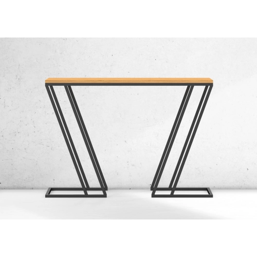 KONSOLA - REGAŁA Z DREWNA LITEGO DĄB OLCHA JESION SKD-382