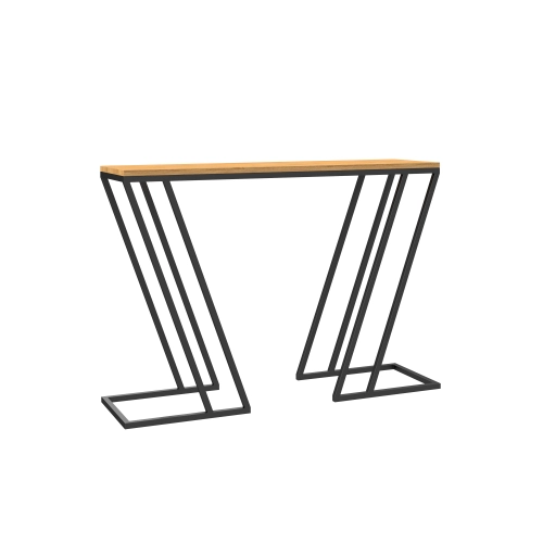 KONSOLA - REGAŁA Z DREWNA LITEGO DĄB OLCHA JESION SKD-382