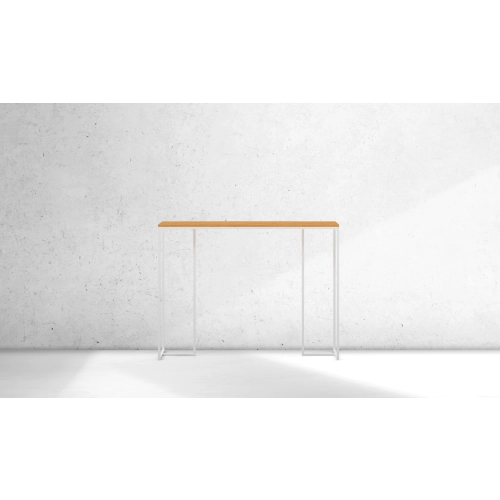 KONSOLA - REGAŁA Z DREWNA LITEGO DĄB OLCHA JESION SKD-384