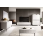 Szafka RTV wisząca Nicole 200 cm z szufladą - biały mat