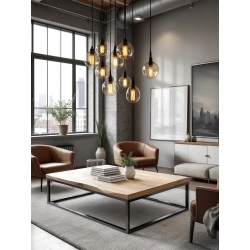 STOLIK KAWOWY DREWNO LITE Dąb Jesion Olcha STK-501