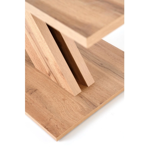 STÓŁ ROZKŁADANY DĄB WOTAN - CZARNY