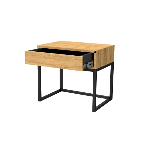 Szafka Nocna z Drewna Litego Dębowego