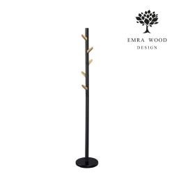 Wieszak Stojący Czarny