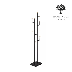 Wieszak Stojący Czarny