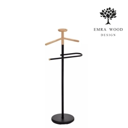 Wieszak Stojący Czarny - Buk