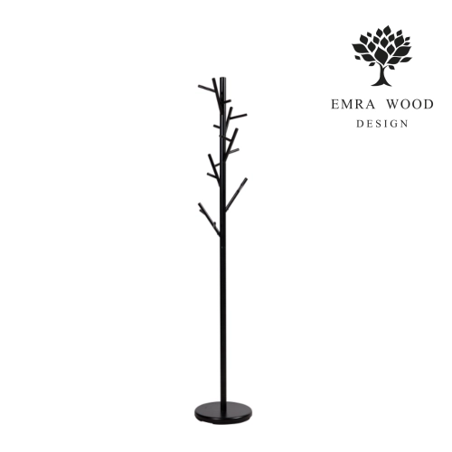 Wieszak Stojący Czarny