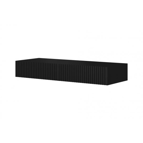 Konsola / toaletka Nicole 100 cm wisząca - czarny mat