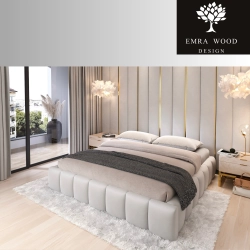 Łóżko Tapicerowane do Sypialni Rozmiary Kolory