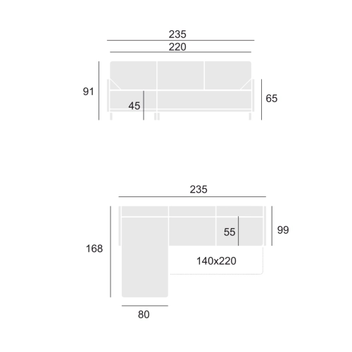 Narożnik Bardo Tkanina Sicuro-50