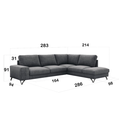 Narożnik Flavio I Tkanina Perfect Harmony- 07