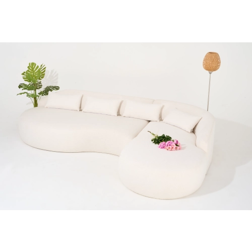 Narożnik Porto Tkanina MANZA BOUCLÉ