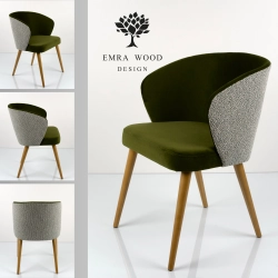 Krzesło tapicerowane DELUXE KR-136