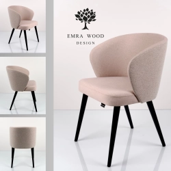 Krzesło tapicerowane DELUXE KR-136