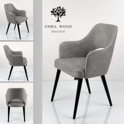 Krzesło tapicerowane  DELUXE  KR-138 Tkanina STRONG 14