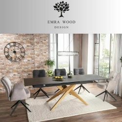 Krzesło Obrotowe KR-145 Kolory Tkanina Kolor Jasno Beżowy