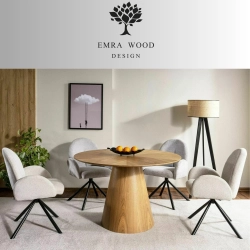 Krzesło Obrotowe KR-146 Kolory Tkanina Kolor Jasno Szary