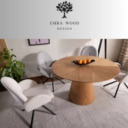 Krzesło Obrotowe KR-146 Kolory Tkanina Kolor Beżowy