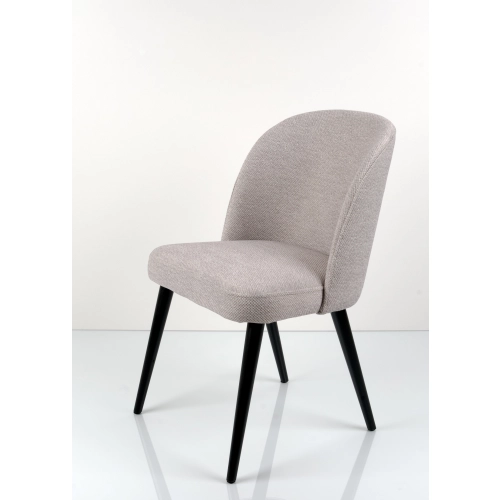 Krzesło tapicerowane DELUXE KR-2 Tkanina LEO 03