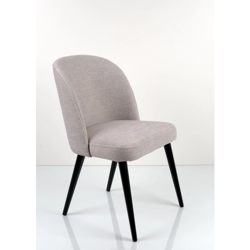 Krzesło tapicerowane DELUXE KR-2 Tkanina LEO 03