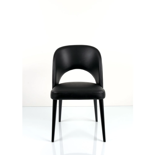 PRODUCENT Krzesło DELUXE KR-5 Eko-skóra Czarna