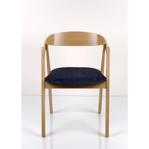 PRODUCENT Krzesło Dębowe  KR-58 Tkanina Chill Me 11