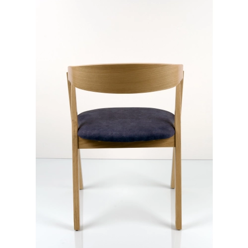 PRODUCENT Krzesło Dębowe  KR-58 Tkanina Chill Me 11