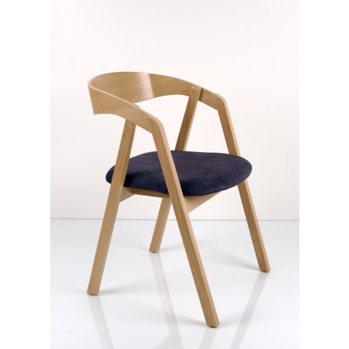 PRODUCENT Krzesło Dębowe  KR-58 Tkanina Chill Me 11