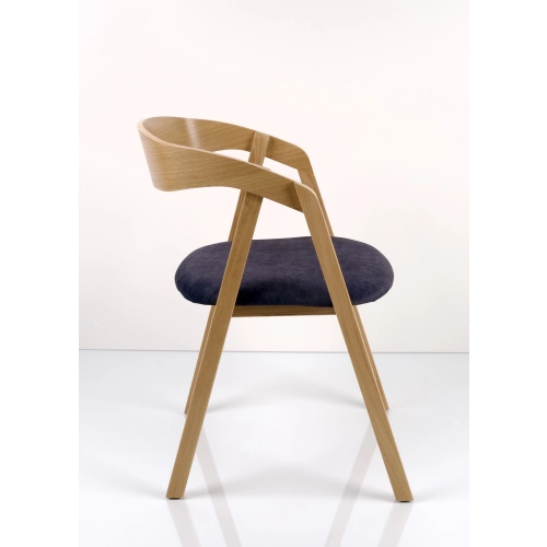 PRODUCENT Krzesło Dębowe  KR-58 Tkanina Chill Me 11