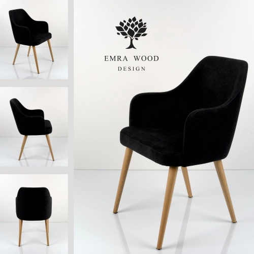 Krzesło tapicerowane DELUXE KR-9 Tkanina Piano 17