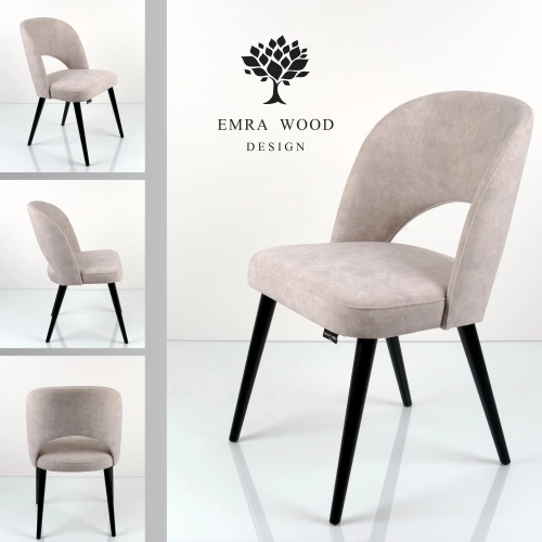 Krzesło tapicerowane DELUXE KR-5 Tkanina Vera 01