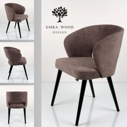 Krzesło tapicerowane  DELUXE KR-8 Tkanina Piano 05