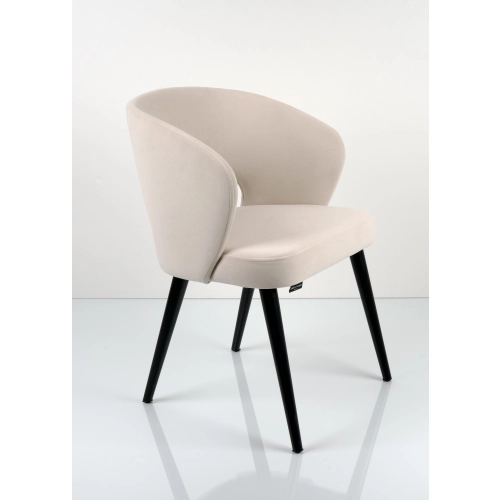 Krzesło tapicerowane DELUXE KR-8 Tkanina Dream Velvet 202.02