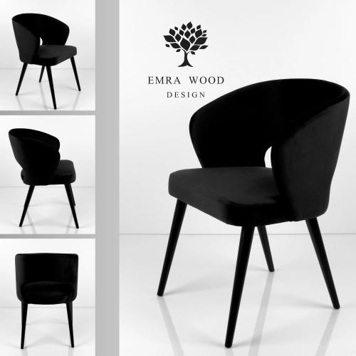 Krzesło tapicerowane DELUXE KR-8 Tkanina Piano 17