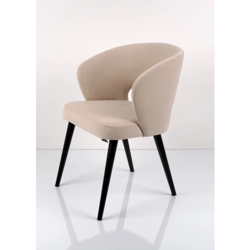 Krzesło tapicerowane DELUXE KR-8 – Tkanina Dream Velvet 202.04