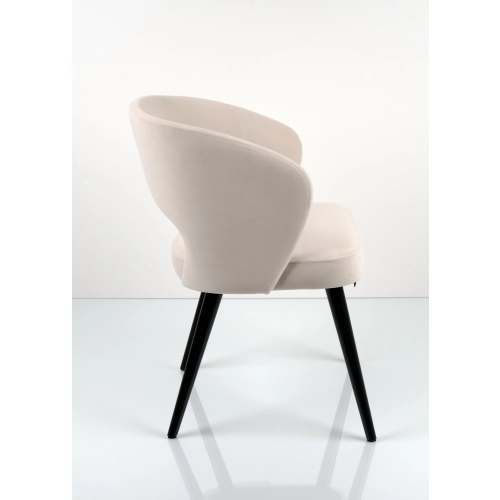 Krzesło tapicerowane DELUXE KR-8 Tkanina Dream Velvet 202.02