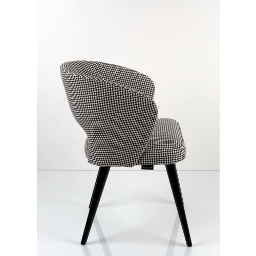 Krzesło tapicerowane DELUXE KR-8 Tkanina Pepitka