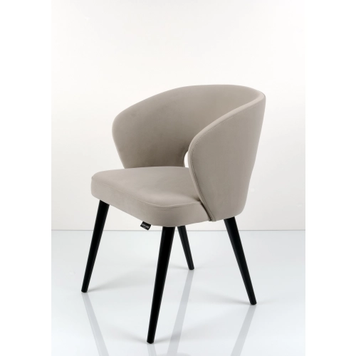 Krzesło tapicerowane DELUXE KR-8 Tkanina Dream Velvet 202.04