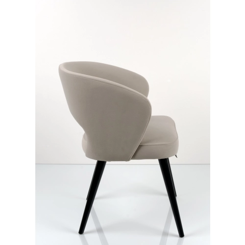 Krzesło tapicerowane DELUXE KR-8 Tkanina Dream Velvet 202.04