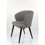 Krzesło tapicerowane DELUXE KR-8 Tkanina Pepitka