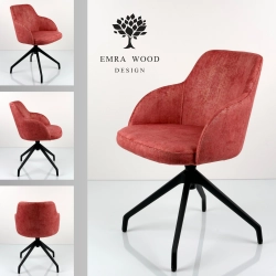 Krzesło Obrotowe  KR-600 Kolory Tkanina